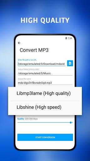 Mp3 Converter - عکس برنامه موبایلی اندروید