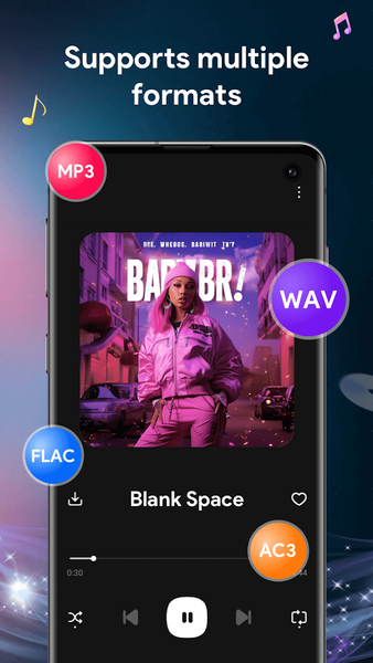 Vibe Music:MP۳ Download Player - عکس برنامه موبایلی اندروید