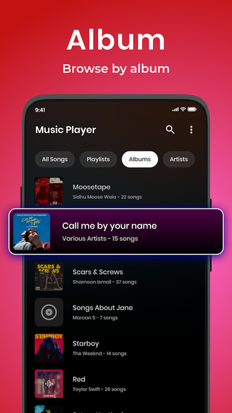 Music Player: Player Mp3 Music - عکس برنامه موبایلی اندروید