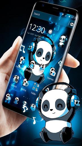 Musical Panda Cool Theme - Image screenshot of android app