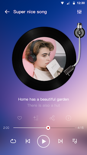 Music Player - عکس برنامه موبایلی اندروید