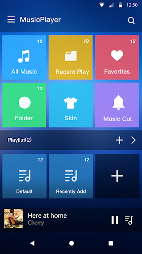 Music Player - عکس برنامه موبایلی اندروید