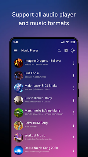Music Player for Galaxy - S20 Music Player - عکس برنامه موبایلی اندروید