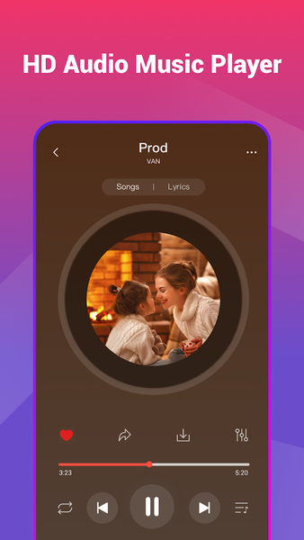 Music Player & MP3 Player - عکس برنامه موبایلی اندروید