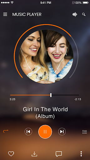 Music Player For Galaxy - عکس برنامه موبایلی اندروید