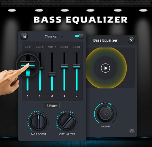 Equalizer & Bass Booster - عکس برنامه موبایلی اندروید
