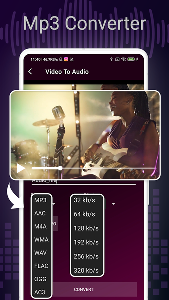 Mp3 Converter & Music Editor - Image screenshot of android app