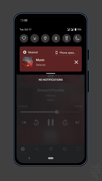 Musicet - Image screenshot of android app