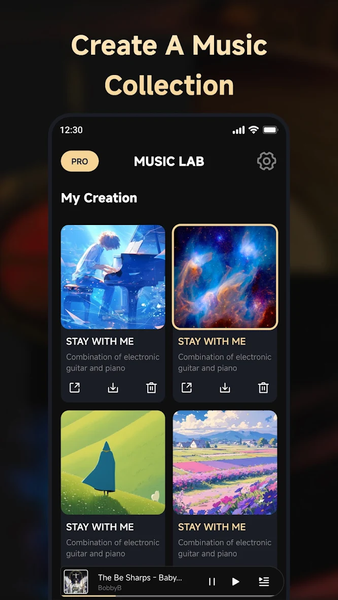 MusicLab: AI Song &Cover Maker - عکس برنامه موبایلی اندروید