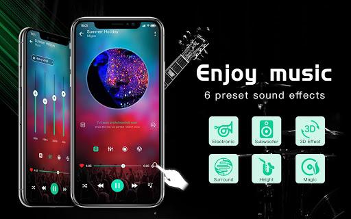 Music player & Video player with equalizer – پخش موسیقی و ویدیو - عکس برنامه موبایلی اندروید