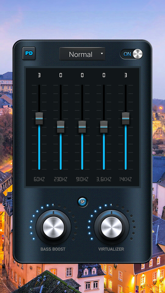 Equalizer & Bass Booster Pro - Image screenshot of android app