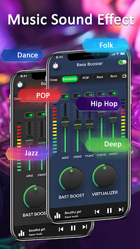 Music Equalizer – Bass Booster - عکس برنامه موبایلی اندروید