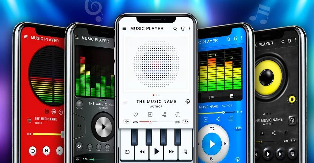Music Player-Echo Audio Player - عکس برنامه موبایلی اندروید