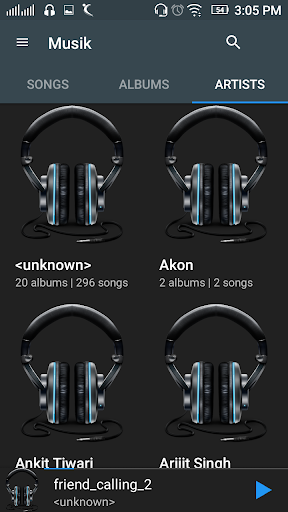 HD MP۳ Music Player - عکس برنامه موبایلی اندروید