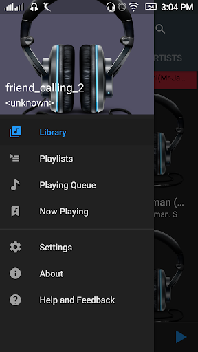 HD MP۳ Music Player - عکس برنامه موبایلی اندروید