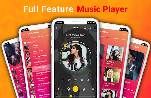 Music Player App - عکس برنامه موبایلی اندروید