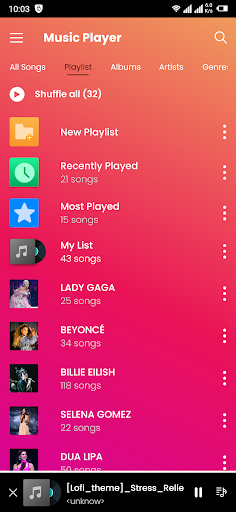 Music Player: Play MP۳ Offline - عکس برنامه موبایلی اندروید
