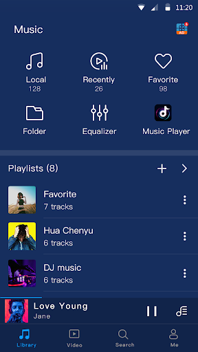 Music Player & HD Video Player - Image screenshot of android app
