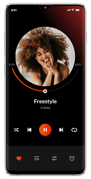 Music Player & MP3 - DDMusic - Image screenshot of android app