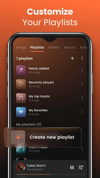 Offline Music Player & MP۳ - عکس برنامه موبایلی اندروید