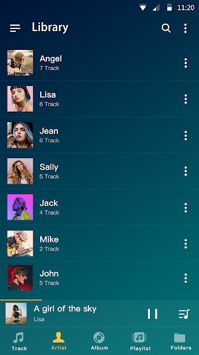 Music player - MP3 player - Image screenshot of android app