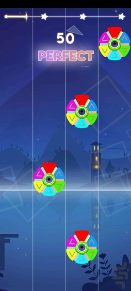 پیانوی جادویی 2025 - Gameplay image of android game