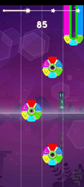 پیانوی جادویی 2025 - Gameplay image of android game