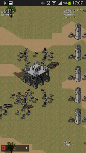 Swordy - Gameplay image of android game