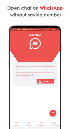 WhatsMe - عکس برنامه موبایلی اندروید