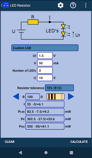 Electronic toolbox - عکس برنامه موبایلی اندروید
