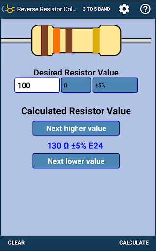 Resistor Color Code - عکس برنامه موبایلی اندروید
