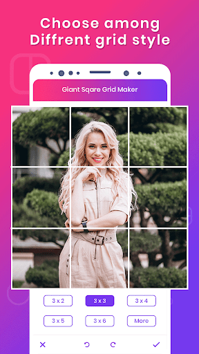 9 Cut Grid Maker for Instagram - Image screenshot of android app