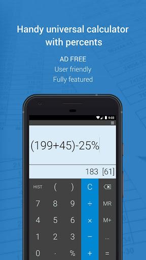 Calculator MobiCalc - Image screenshot of android app