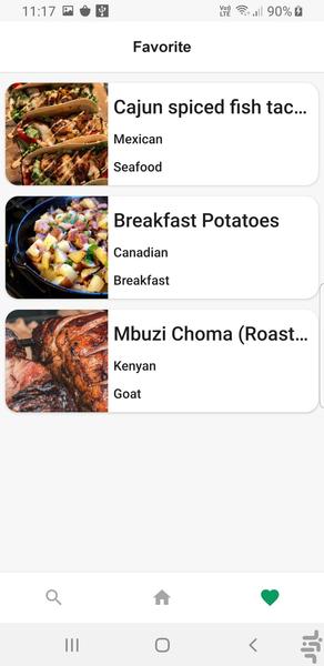 My Chef - Image screenshot of android app