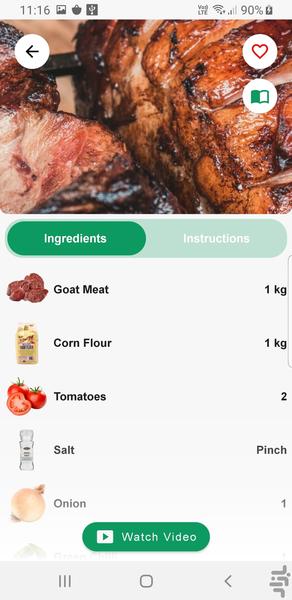 My Chef - Image screenshot of android app