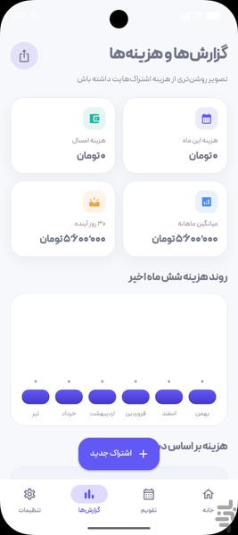 اشتراک من - Image screenshot of android app