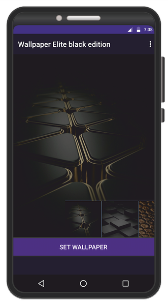 Wallpapers Black - Image screenshot of android app