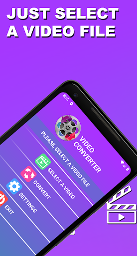 Video Converter ۱۴ Formats MP۴ AVI FLV MOV etc. - عکس برنامه موبایلی اندروید