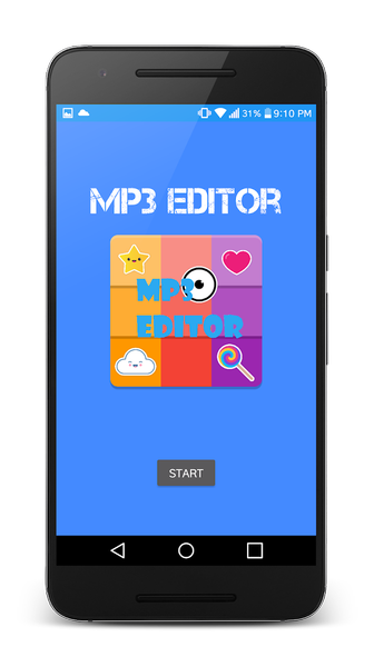 Mp3 Editor, Cutter & Merger - عکس برنامه موبایلی اندروید