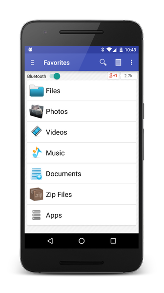 Bluetooth Files Share - عکس برنامه موبایلی اندروید