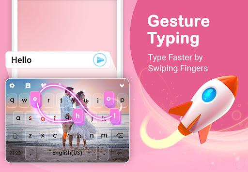 Love Keyboard - Neon Themes - Image screenshot of android app