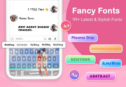 Love Keyboard - Neon Themes - Image screenshot of android app