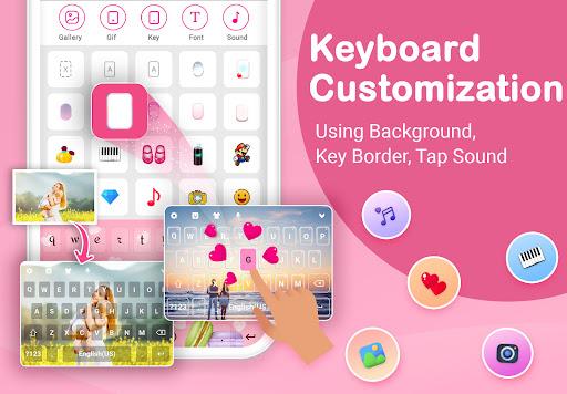 Keyboard: Emoji, Fonts, Themes - عکس برنامه موبایلی اندروید