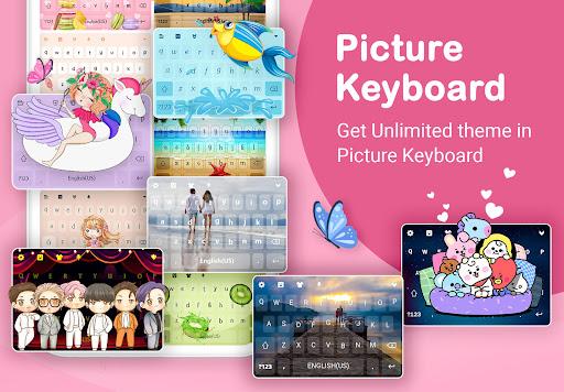 Keyboard: Emoji, Fonts, Themes - عکس برنامه موبایلی اندروید