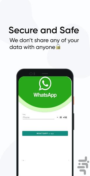 whatsapp direct - Image screenshot of android app