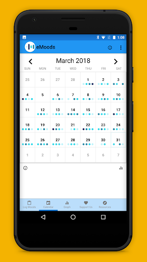 eMoods Bipolar Mood Tracker - عکس برنامه موبایلی اندروید