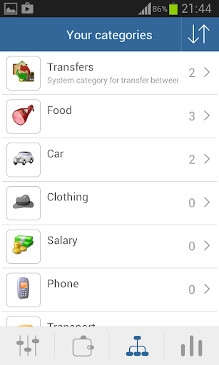 My Wallets - عکس برنامه موبایلی اندروید