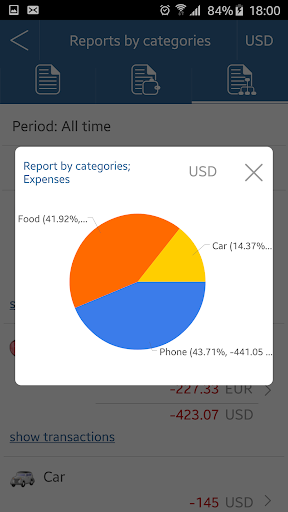 My Wallets - عکس برنامه موبایلی اندروید
