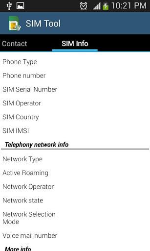 SIM Toolkit Application - عکس برنامه موبایلی اندروید