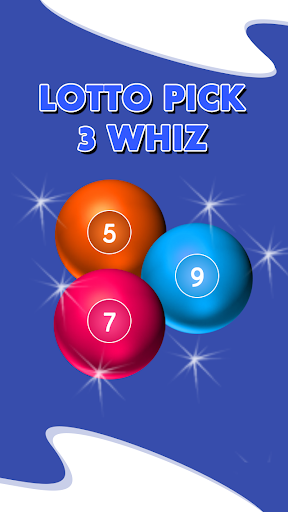 Lotto Pick 3 Whiz - Image screenshot of android app